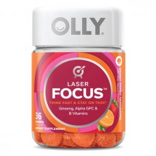 Olly Suplemento Vitamínico em Balas Gummies Laser Focus (Contém 36)